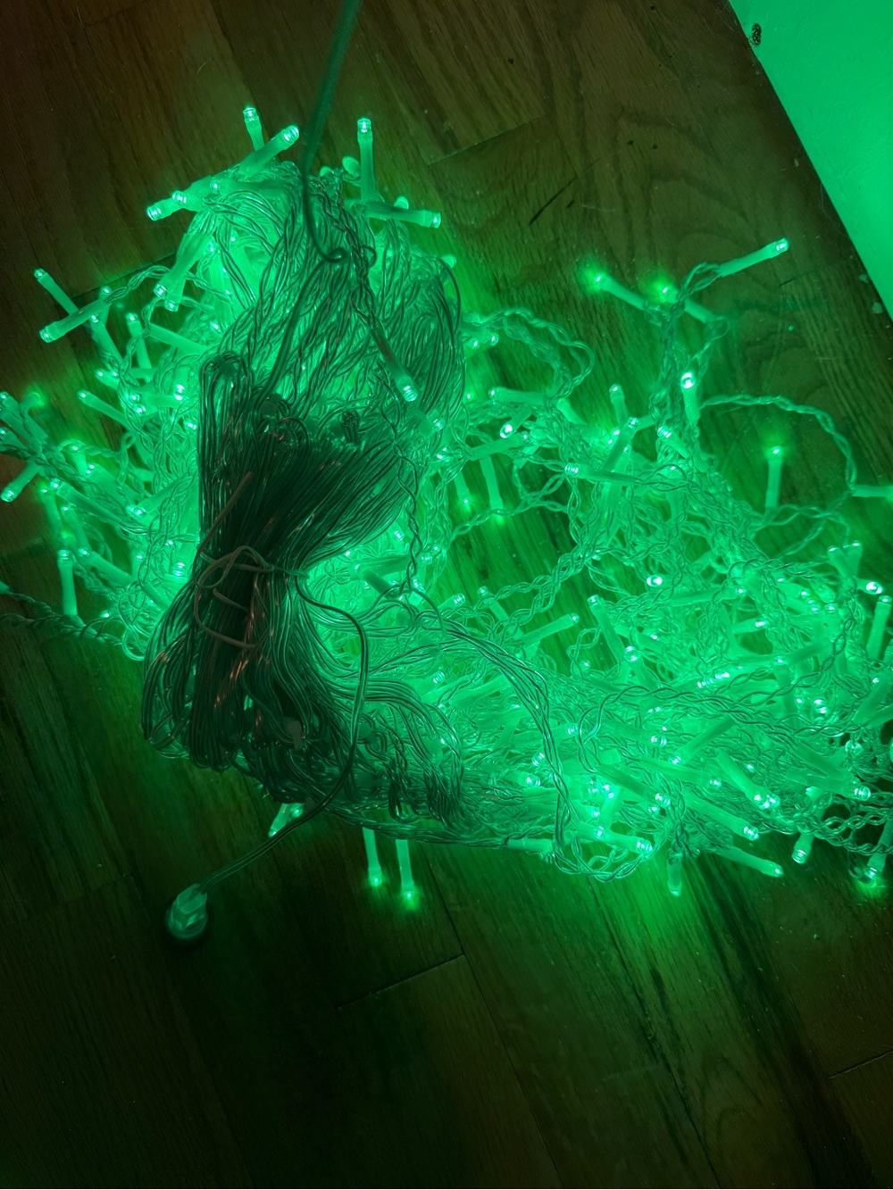LED String Lights - Green (Unbranded) - Picture 3 of 4